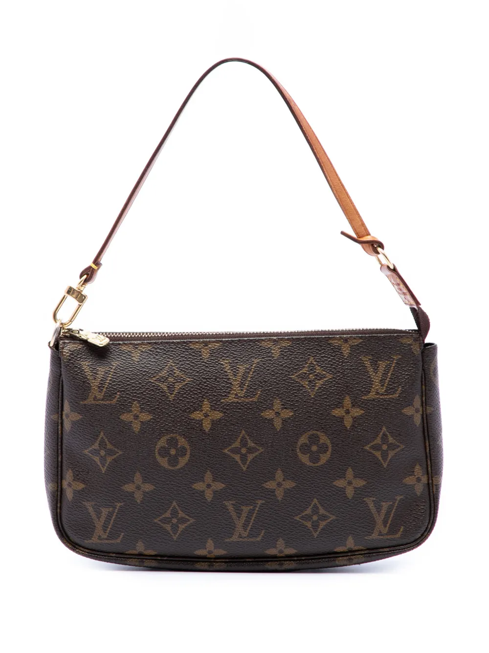 Louis Vuitton Pre-Owned 2001 Monogram Pochette Accessoires shoulder bag - Brown