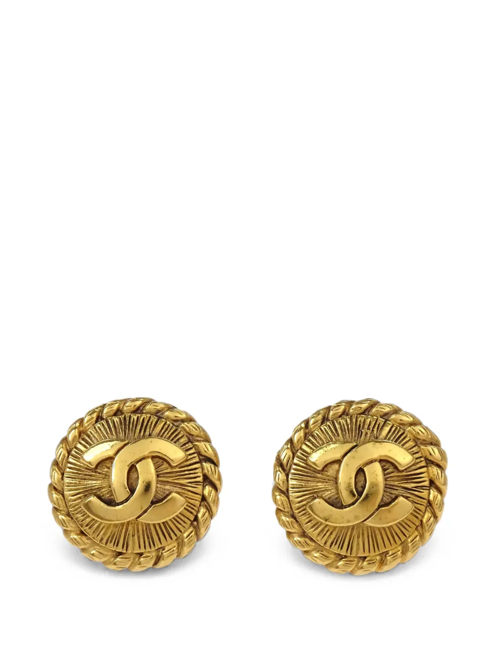 CHANEL Pre-Owned 1990-2000s Ohrclips - Gold