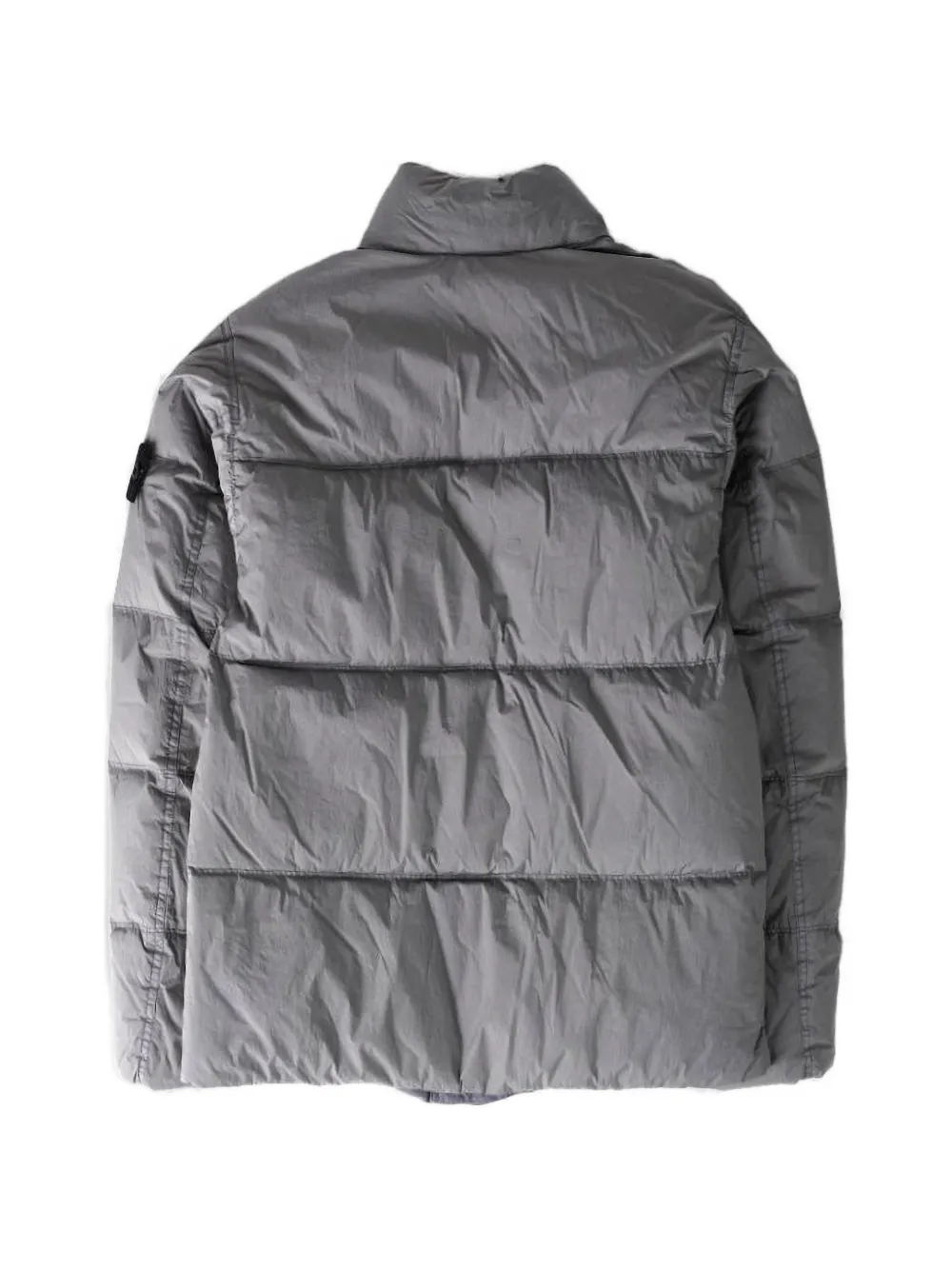 Stone Island Crinkle Reps NY gewatteerd jack Grijs