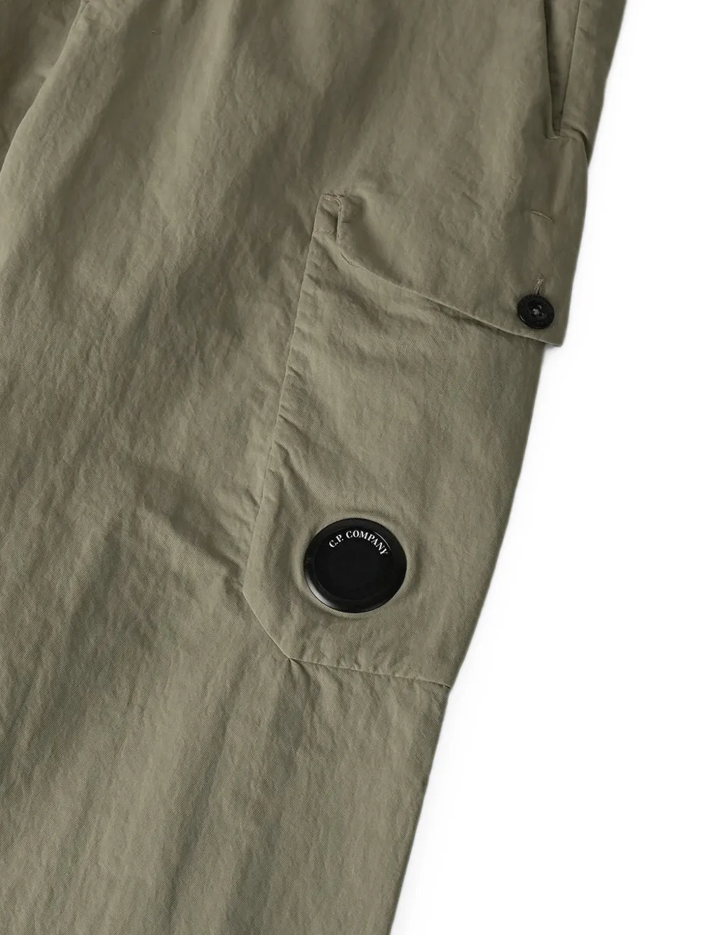 C.P. Company T-Flatt naadloze cargo broek Beige
