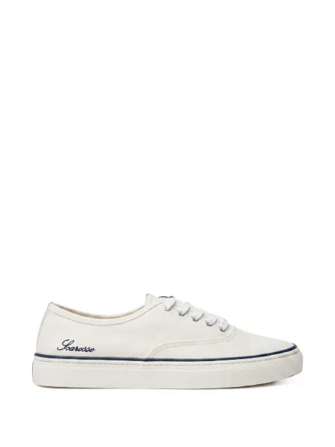 Scarosso Sirio cotton-drill sneakers