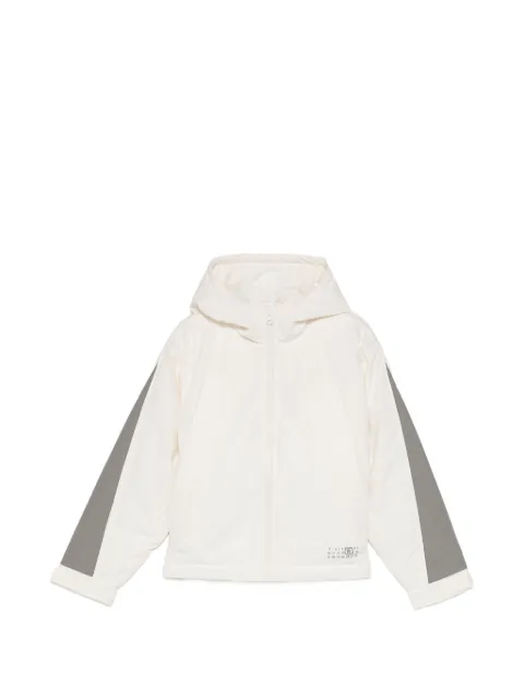 MM6 Maison Margiela Kids フーデッド ジップアップ ジャケット