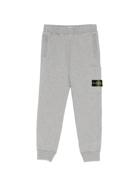 Stone Island Junior logo-patch track pants