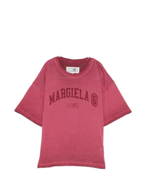 MM6 Maison Margiela Kids logo-print cotton T-shirt