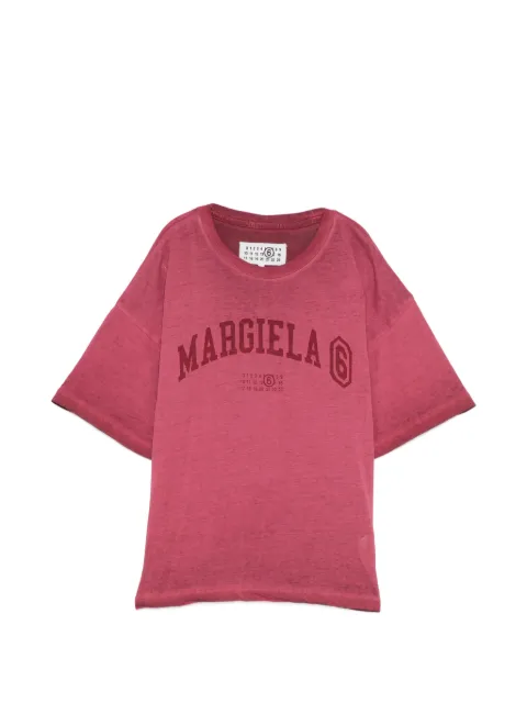 MM6 Maison Margiela Kids logo-print cotton T-shirt