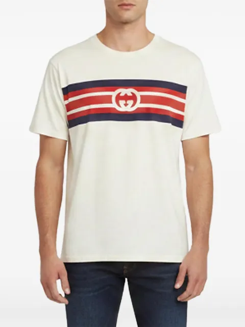 Gucci Pre-Owned camiseta con logo estampado