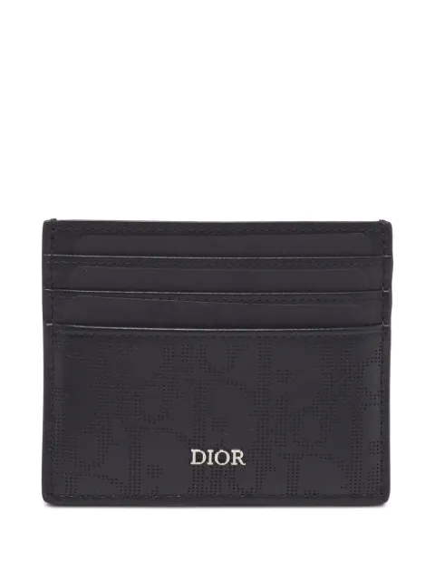 Christian Dior Pre-Owned 2023 Galaxy Oblique pasjeshouder met geperforeerde details