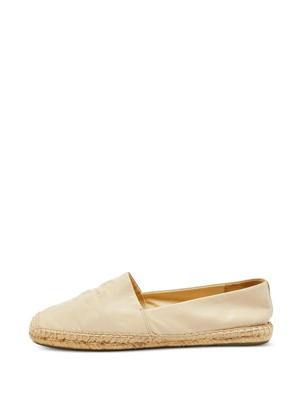 Tory Burch Double T logo espadrilles - Toni neutri