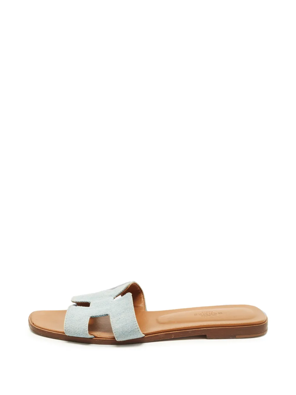 Hermès Pre-Owned Sandali Oran con design ad H - Blu