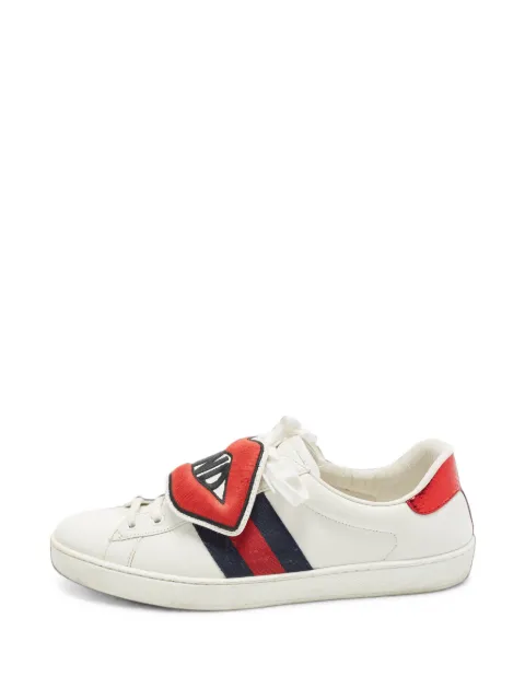 Gucci Pre-Owned Ace removable-patch sneakers