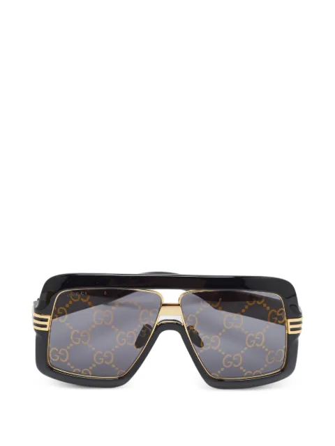 Gucci Pre-Owned GG Monogram lens sunglasses