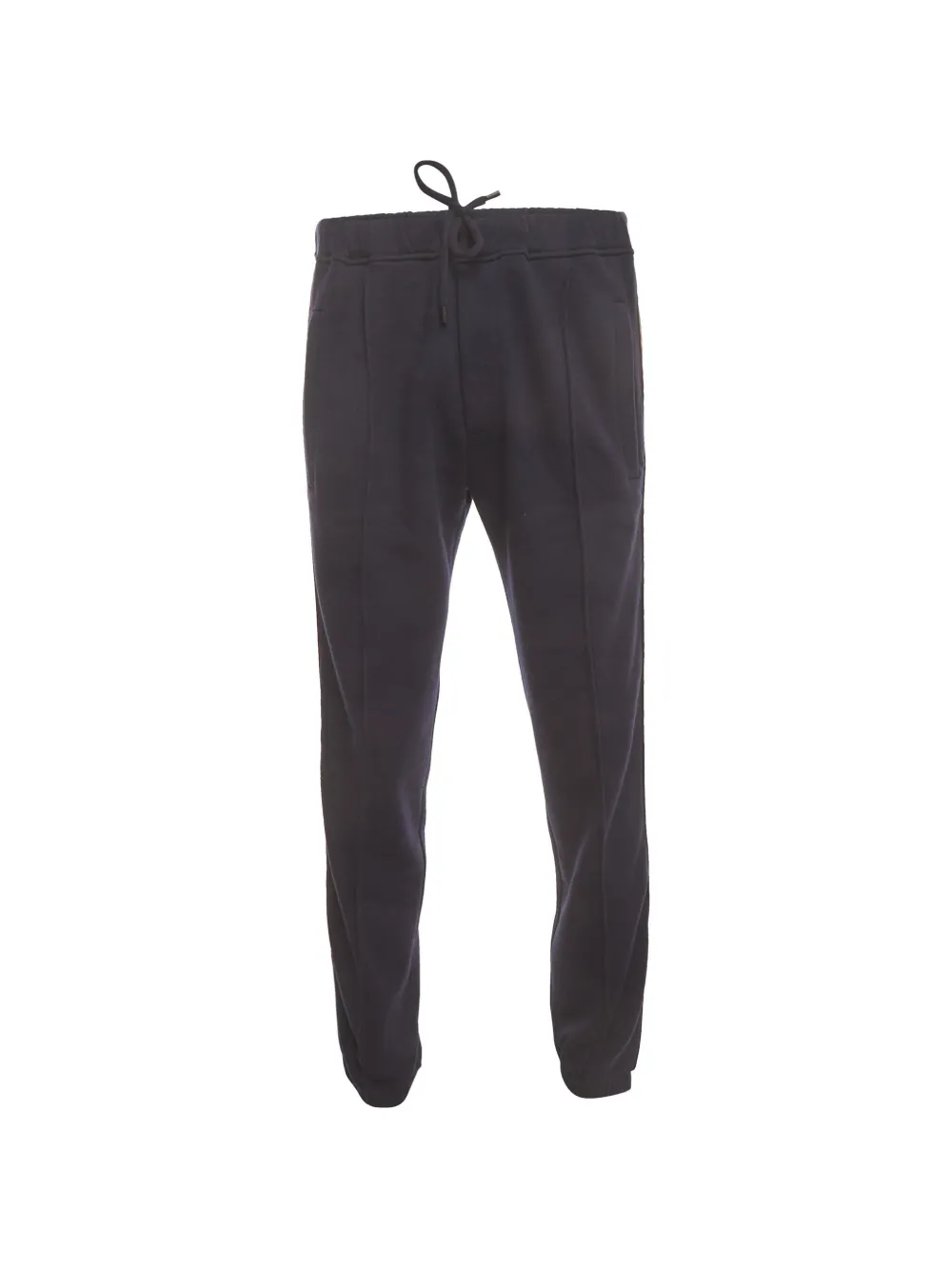 Fendi Pre-Owned Zucca print side stripe track pants - Blau