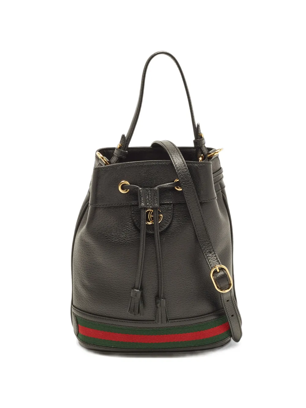 Gucci Pre-Owned Borsa a secchiello Ophidia - Nero