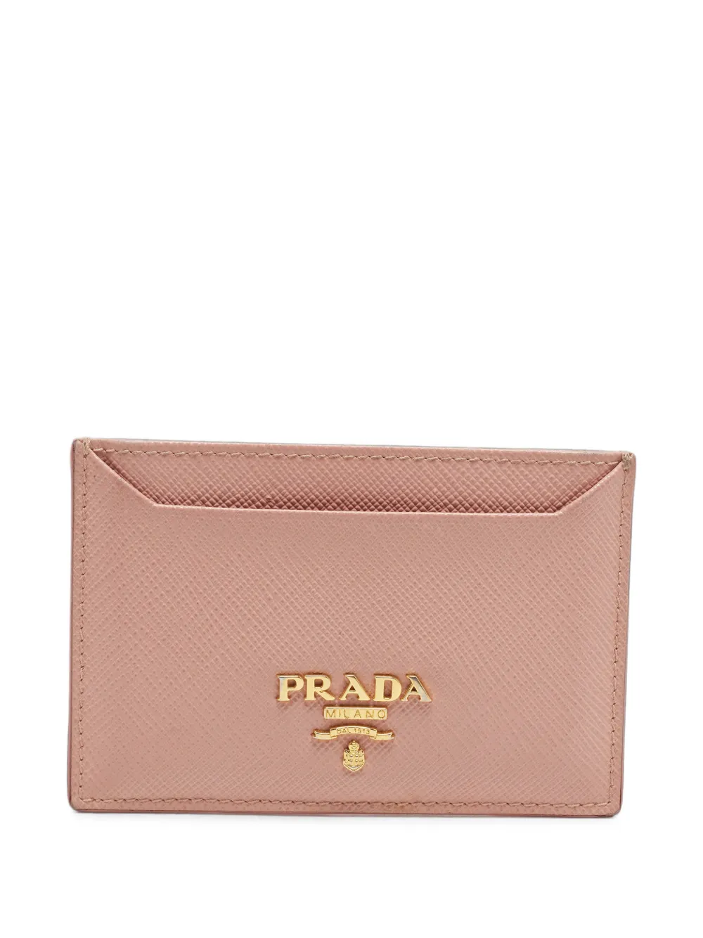 Prada Pre-Owned Saffiano leather card holder - Rosa