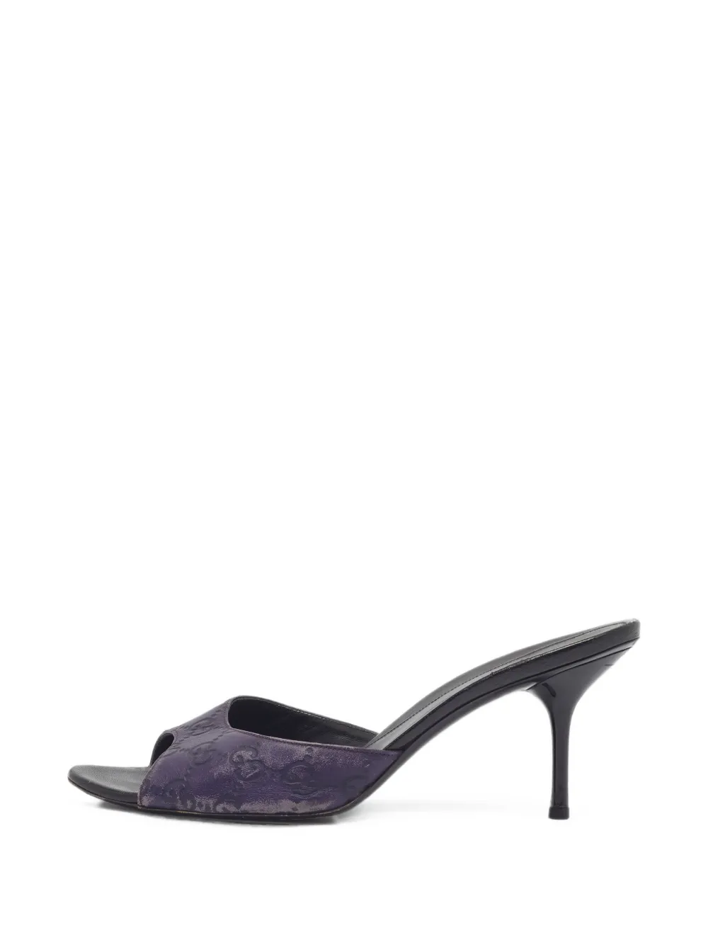 Gucci Pre-Owned Guccissima leather sandals - Violett