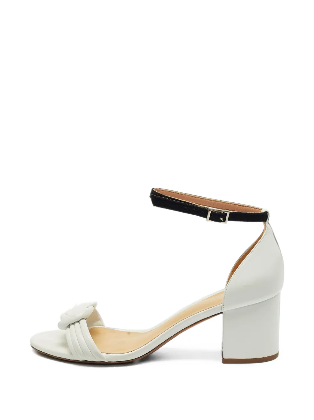 Alexandre Birman Vicky knotted ankle-strap sandals - Weiß