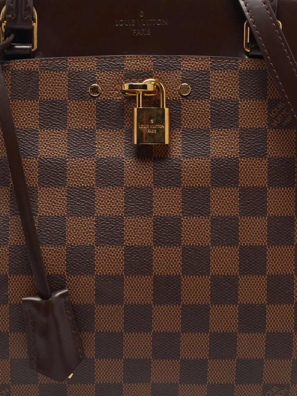 Louis Vuitton Pre-Owned 2015 Rivoli PM Damier Ebene shopper Bruin