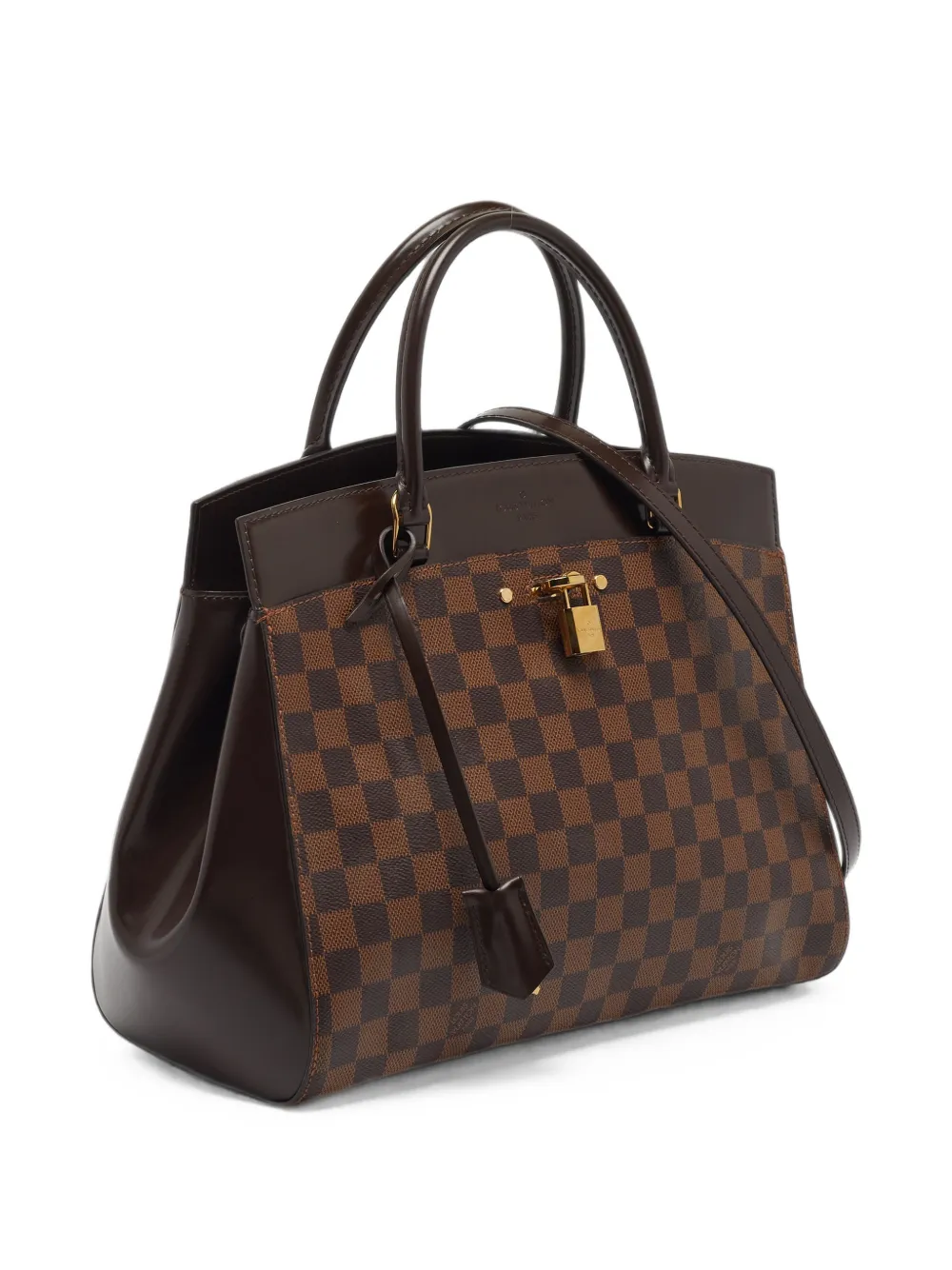 Louis Vuitton Pre-Owned 2015 Rivoli PM Damier Ebene shopper Bruin