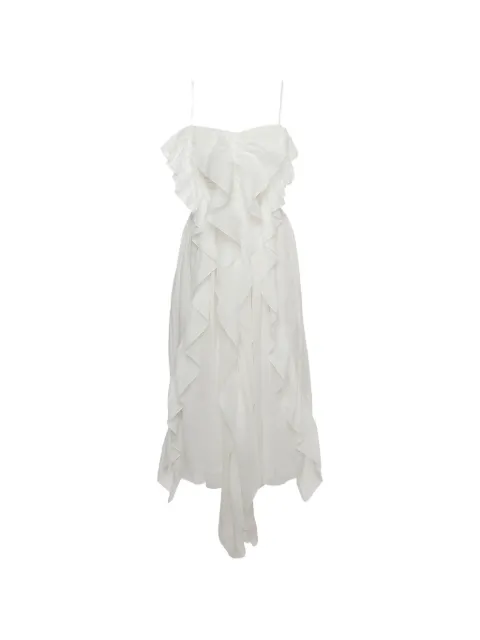 Chloé Pre-Owned ruffled strappy dress
