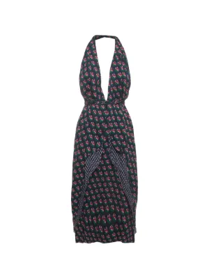 dvf halter dress Diane Von Furstenberg Vintage Zen Leyland halter-neck Mini | Blue published_date:2025-11-19T18:13:46Z