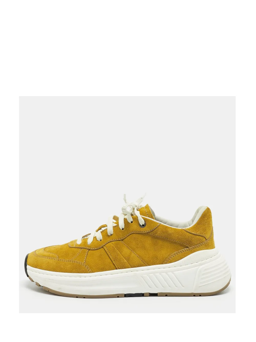 Bottega Veneta Pre-Owned Speedster lace-up sneakers - Gelb