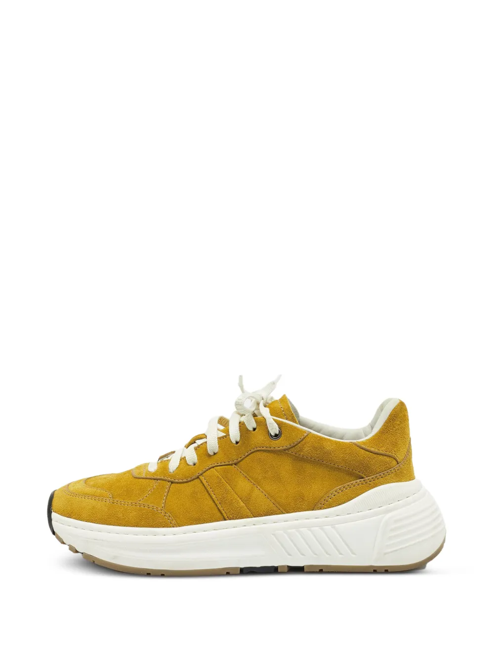 Bottega Veneta Pre-Owned Speedster lace-up sneakers - Giallo