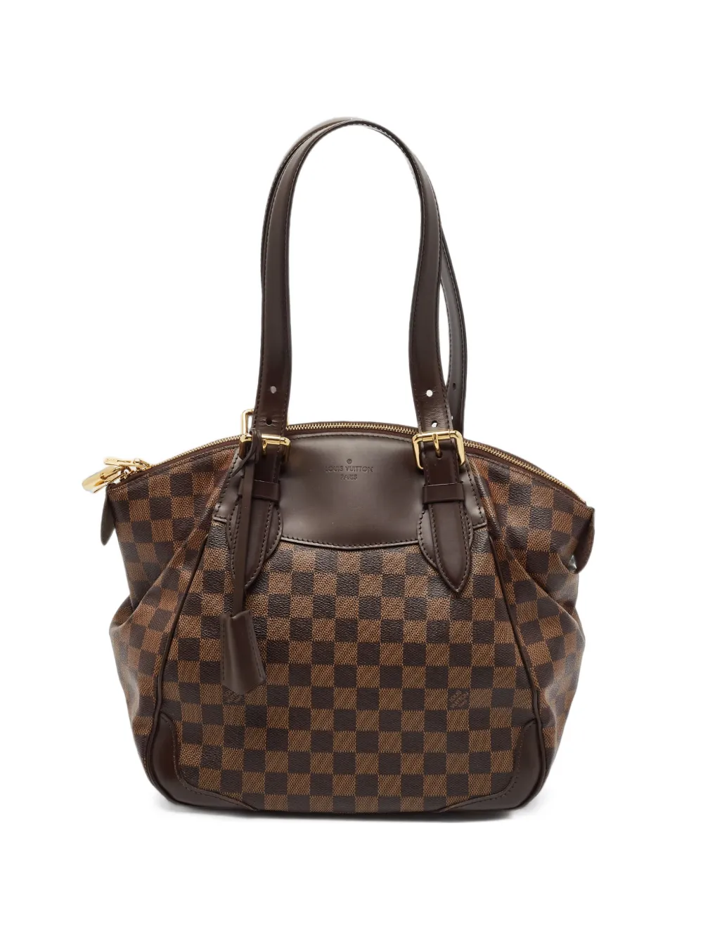 Louis Vuitton Pre-Owned 2013 MM Verona Damier Ebene tote bag - Marrone
