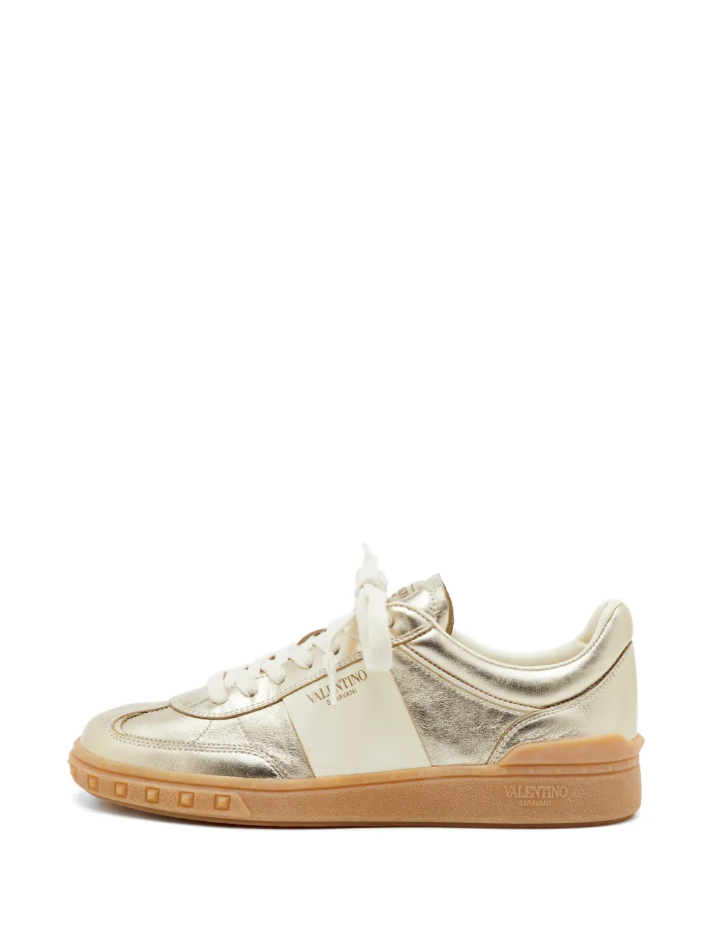 Valentino Garavani Pre-Owned Sneakers Upvillage in pelle - Oro