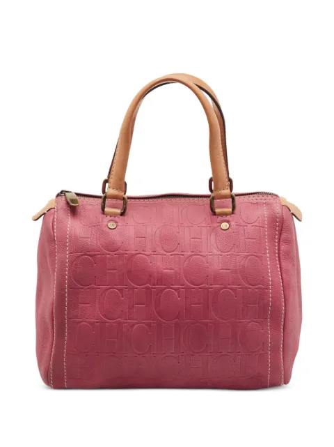 Carolina Herrera Vintage bolso satchel Andy pequeño