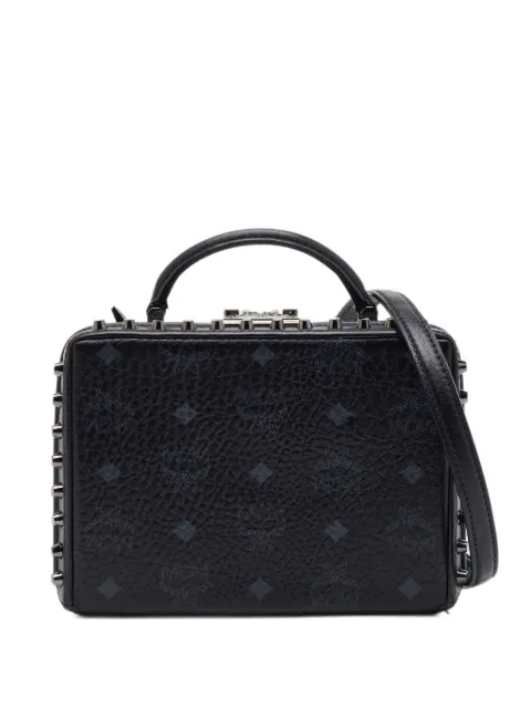 MCM Pre-Owned bolsa de hombro Berlin Studded cuadrada