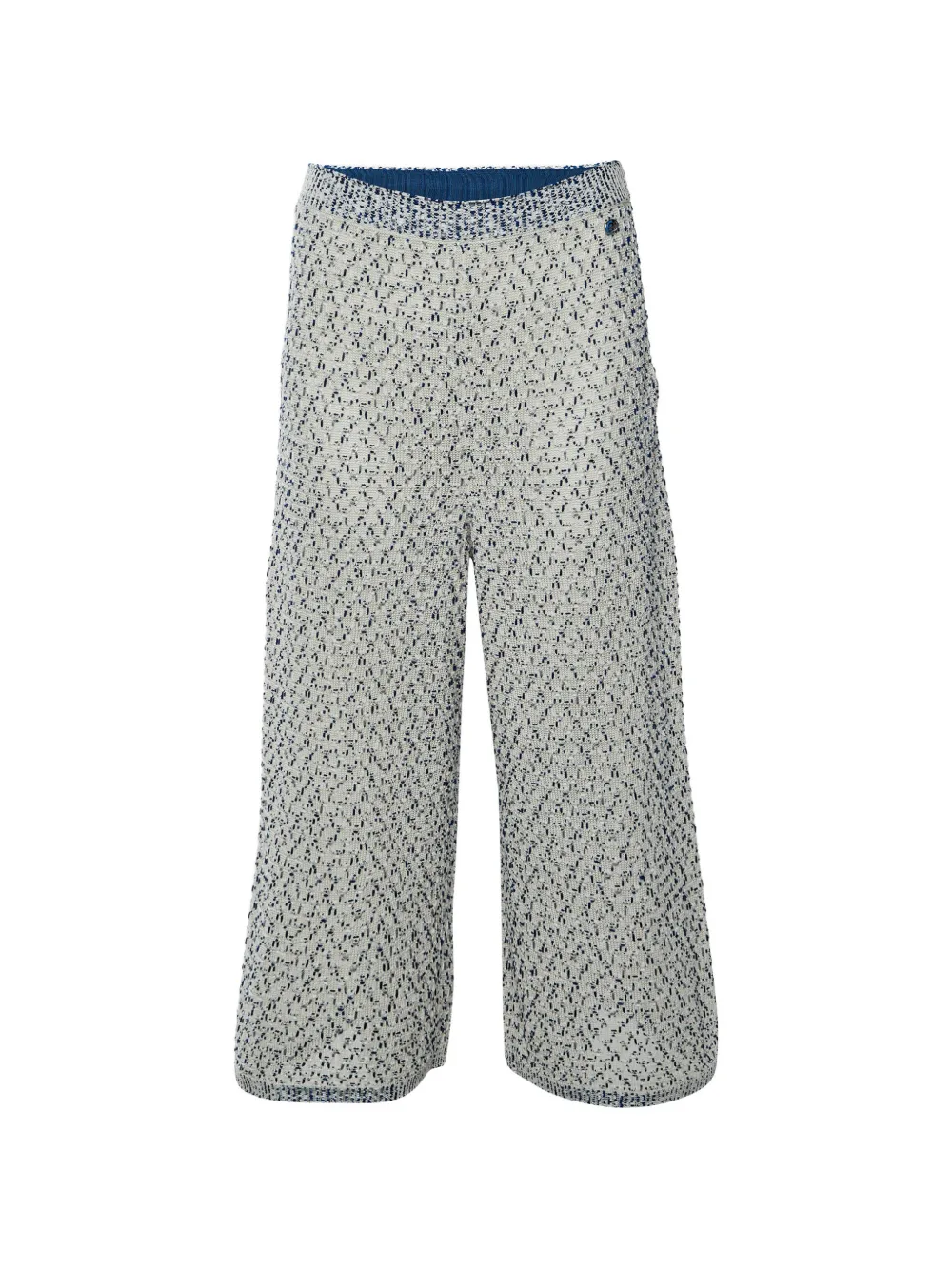 CHANEL Pre-Owned textured knit culottes - Toni neutri