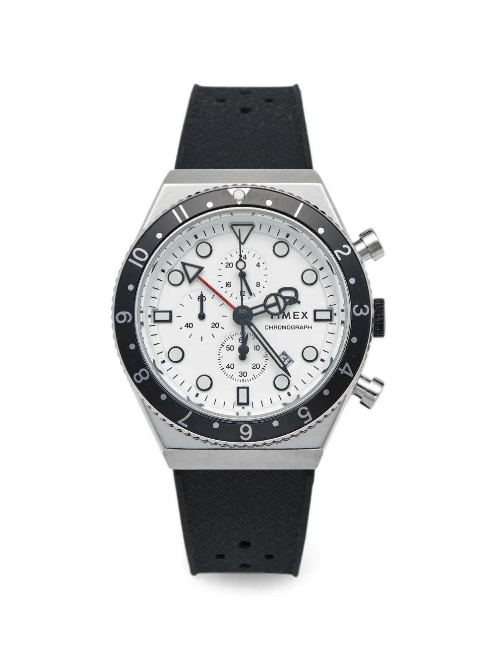 TIMEX Q chronograph 40mm watch - Weiß