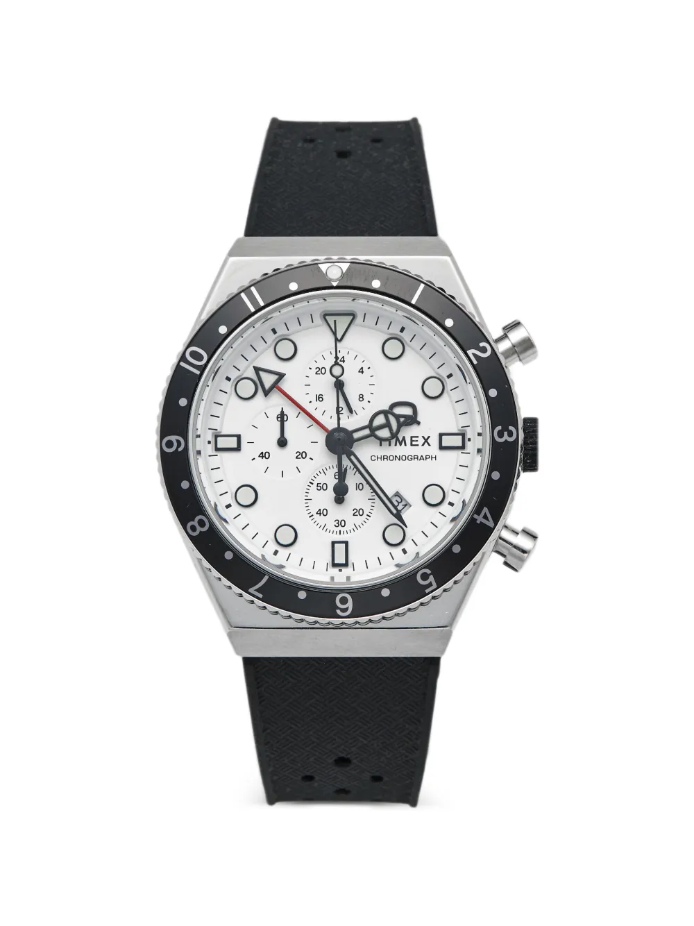 TIMEX Q chronograph 40mm watch - Bianco