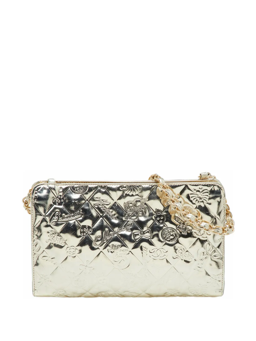 CHANEL Pre-Owned pochette Lucky Symbols (2006-2008) - Or