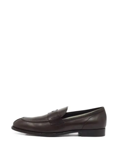 Tod's Vintage round-toe penny loafers
