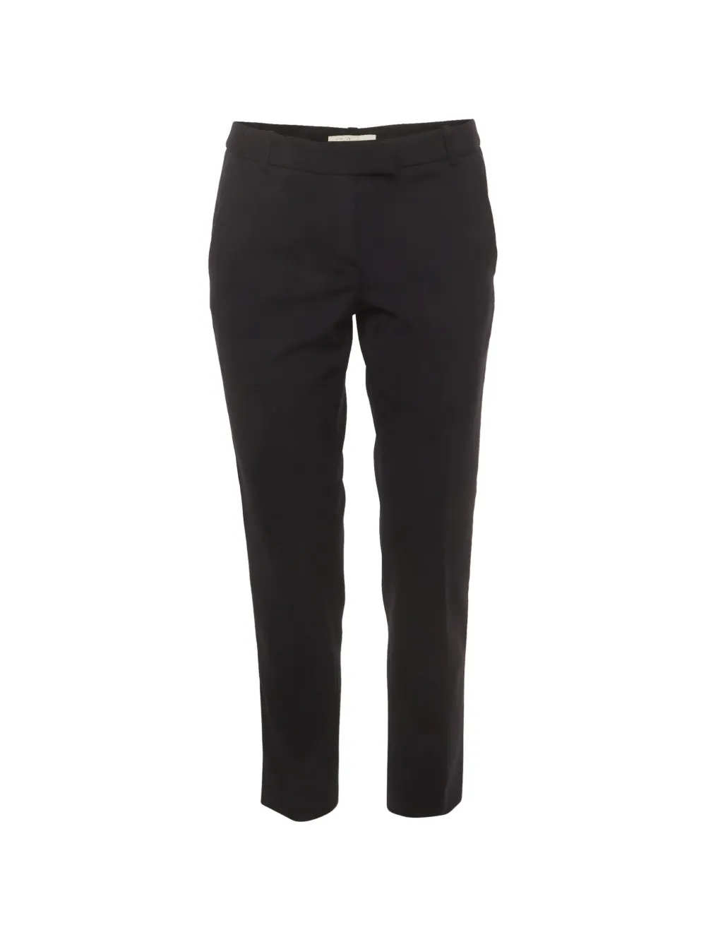 Maje Erika satin-stripe trousers - Schwarz