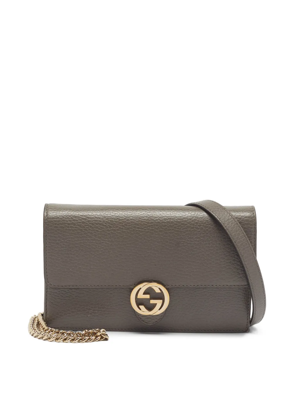 Gucci Pre-Owned Interlocking G wallet - Grigio