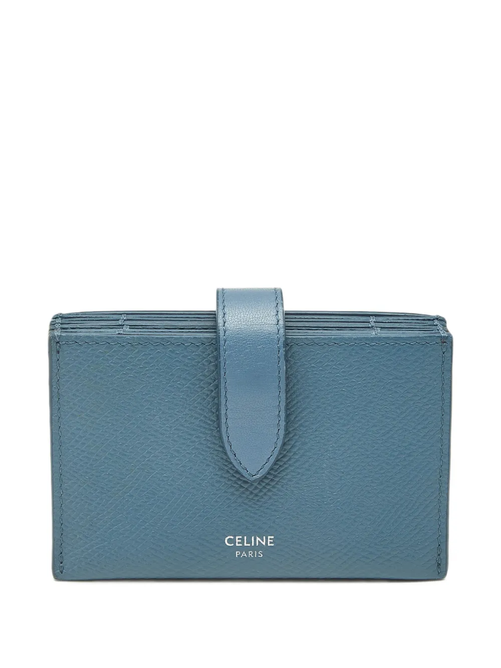Celine Pre-Owned Portacarte Accordeon 2019 - Blu