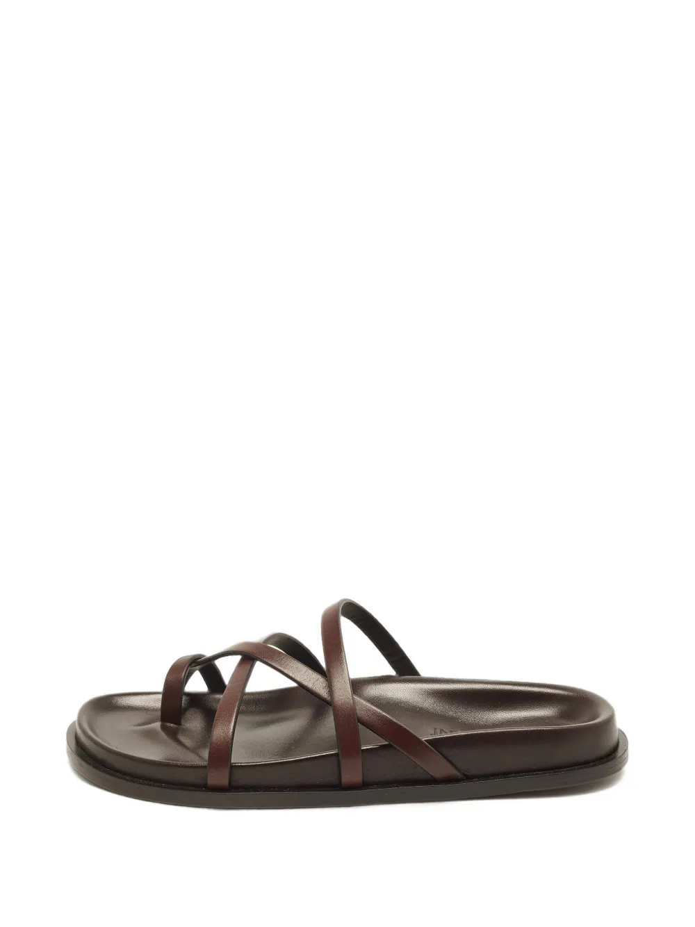 Saint Laurent Pre-Owned Jimmy strappy sandals - Braun