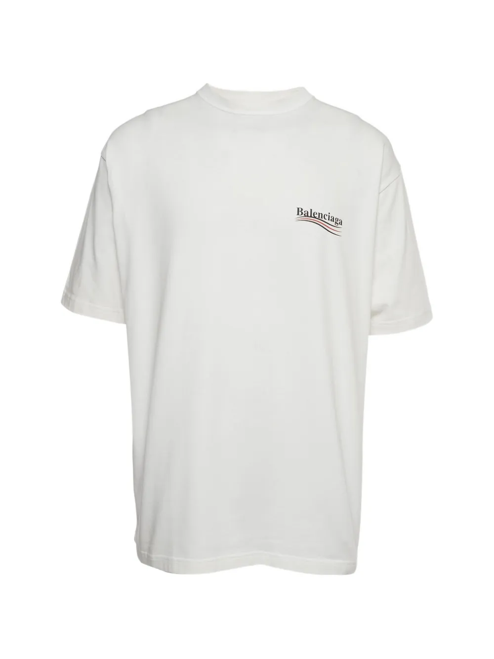 Balenciaga Pre-Owned T-shirt Political Campaign 2020 - Bianco