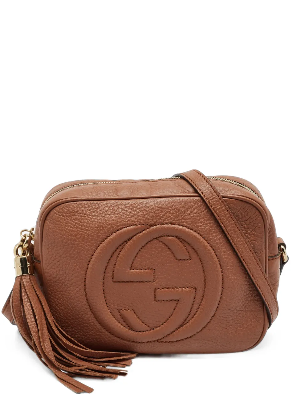 Gucci Pre-Owned Soho Disco tassel mini bag - Marrone