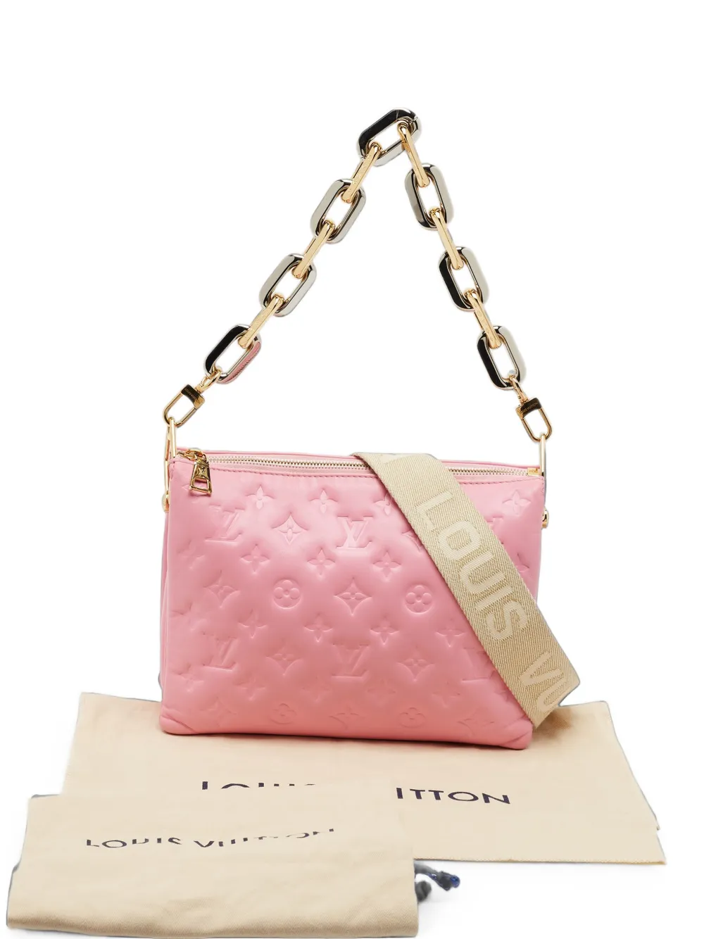 Louis Vuitton Pre-Owned PM Coussin Monogram shoulder bag - Rosa