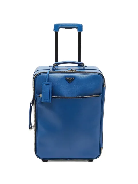 Prada Pre-Owned Saffiano Lux trolley suitcase