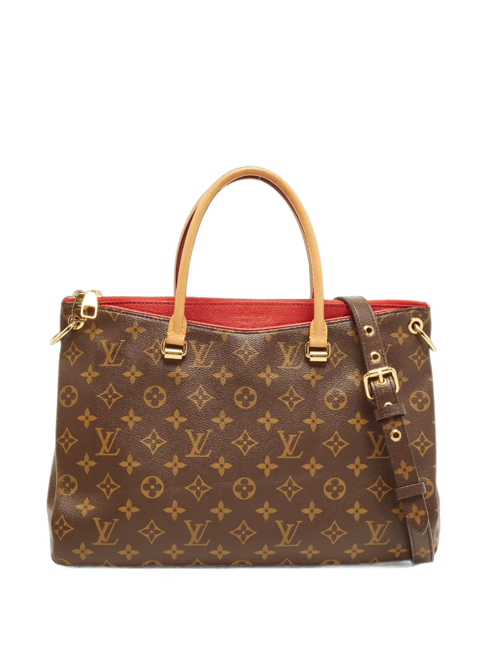 Louis Vuitton Pre-Owned Borsa a spalla MM Pallas Monogram 2015 - Marrone