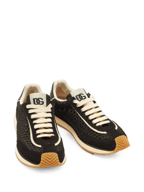 Dolce & Gabbana Pre-Owned vævede DG Cushion sneakers