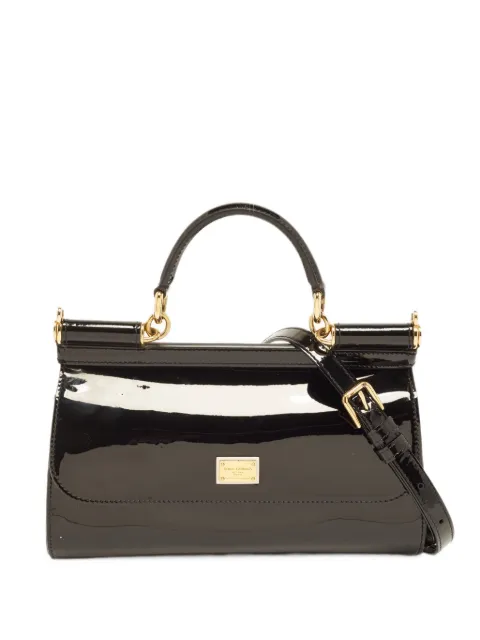 Dolce & Gabbana Pre-Owned medium Miss Sicily patent leather handbag