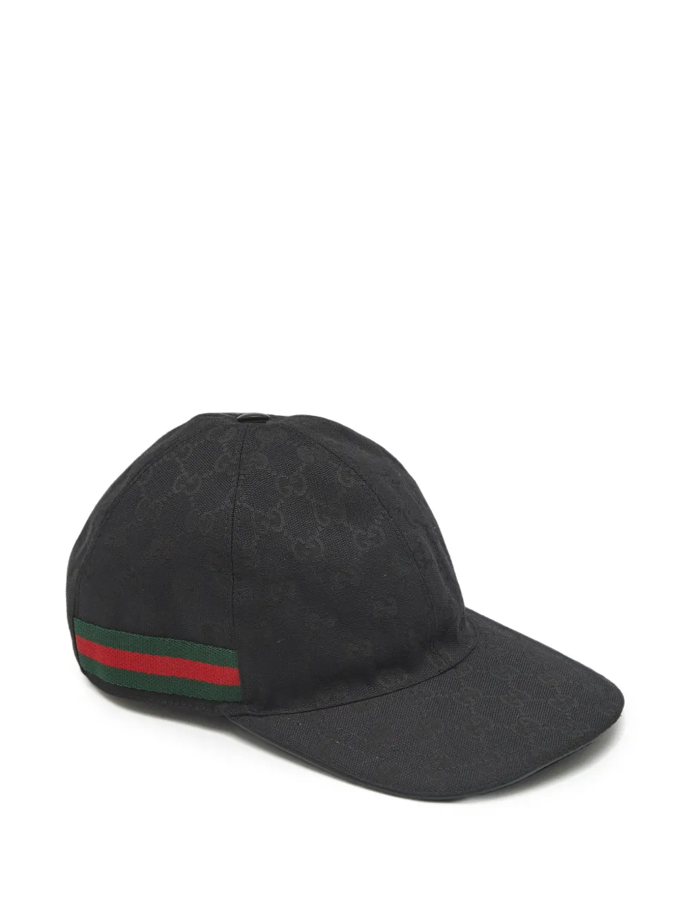 Gucci Pre-Owned Cappello da baseball con monogramma - Nero