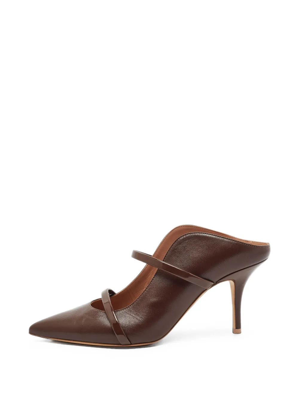 Malone Souliers Maureen Mules mit abgerundetem Absatz - Braun