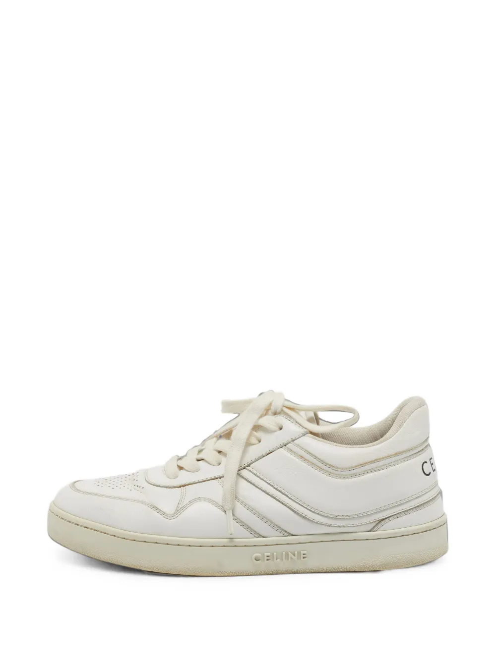 Celine Pre-Owned lace-up sneakers - Weiß
