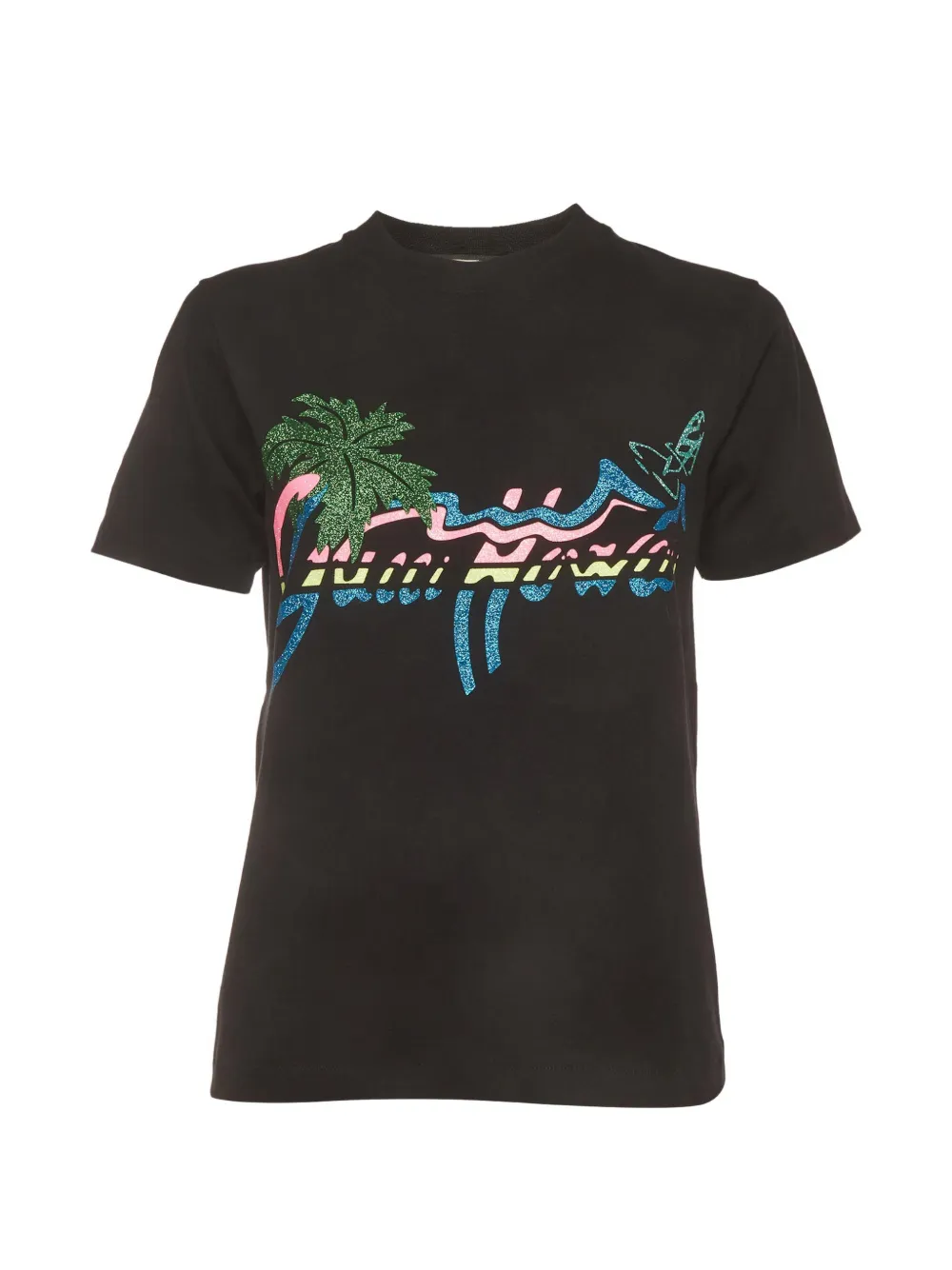 Gucci Pre-Owned Hawaii graphic t-shirt - Nero